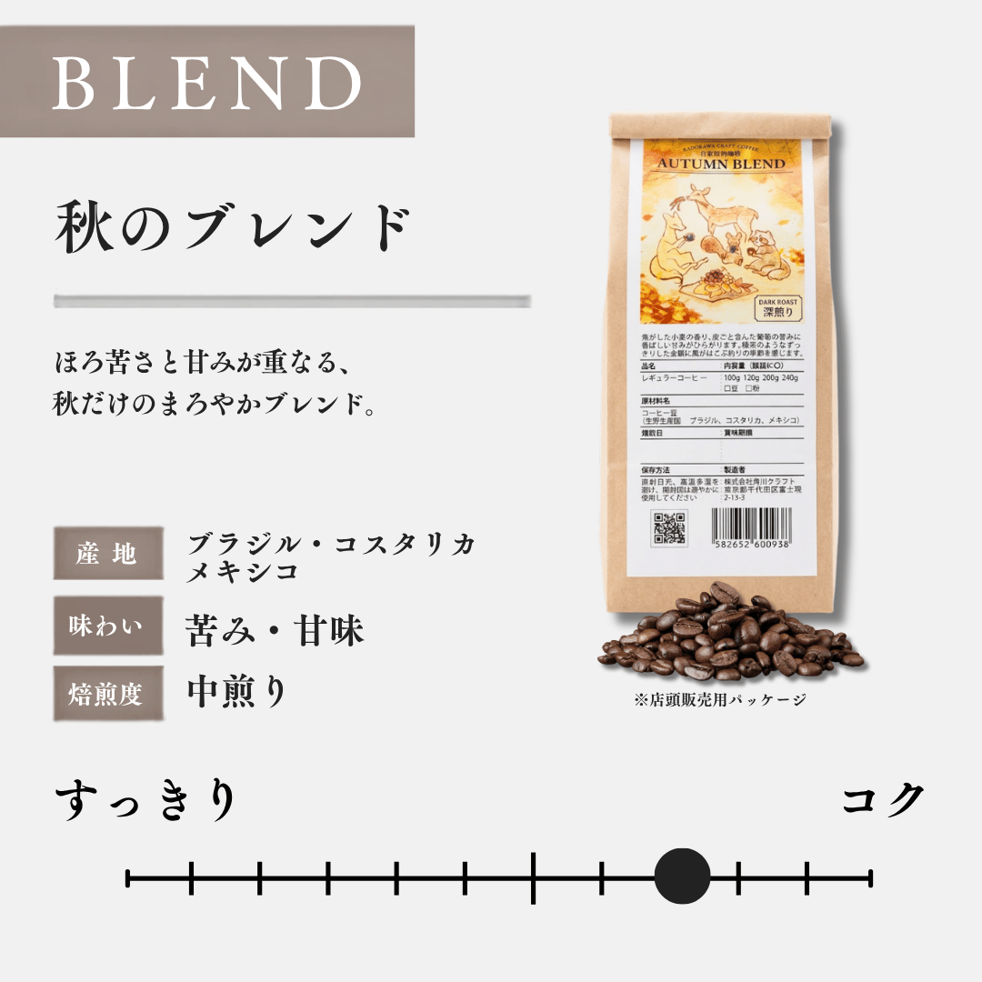 秋のブレンド